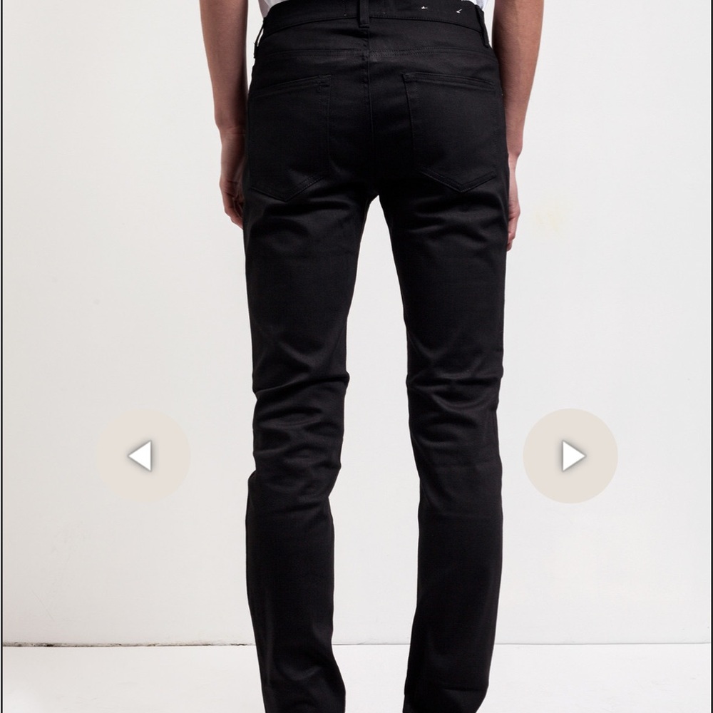 Acne Studios Straight leg black jeans - Picture 2 of 7